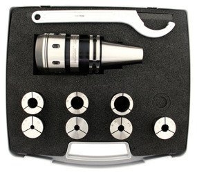 Zestaw - oprawka o dużej sile zacisku MONOforce DIN69871 wraz z tulejkami RC