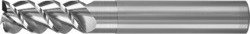 Frez walcowo-czołowy VHM, Z=3, do aluminium i miedzi - THM943