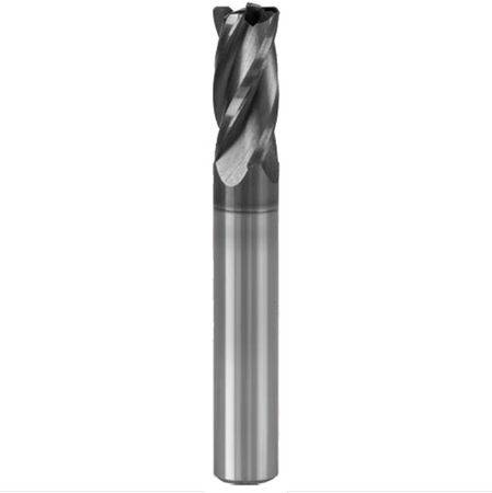 Zestaw frezów walcowo-czołowych z nieregularnym podziałem ostrzy, VHM, Z=4, do stali, inox, żeliwa - KIT THM554-AP